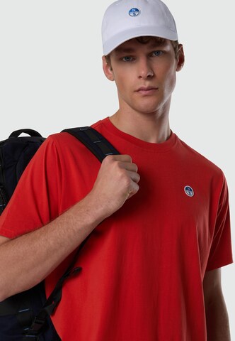 North Sails T-Shirt in Rot
