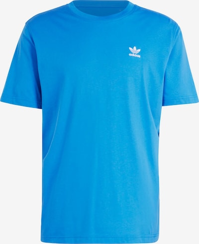 ADIDAS ORIGINALS T-Shirt 'Trefoil Essentials' in azur / weiß, Produktansicht