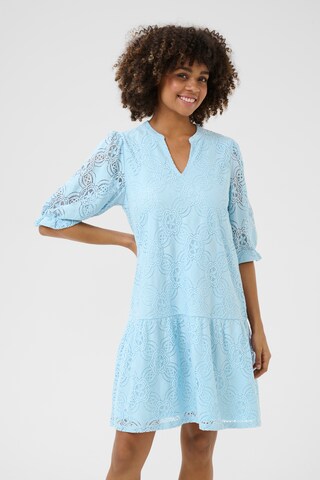 CULTURE Jurk in Blauw: voorkant