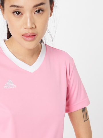 rozā ADIDAS SPORTSWEAR Sportiska stila krekls 'Entrada 22'