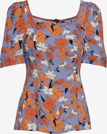 VERO MODA Blouse 'Anne' in Blue: front