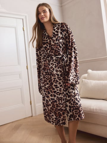 Next Hosszú fürdőköpeny - bézs: elől