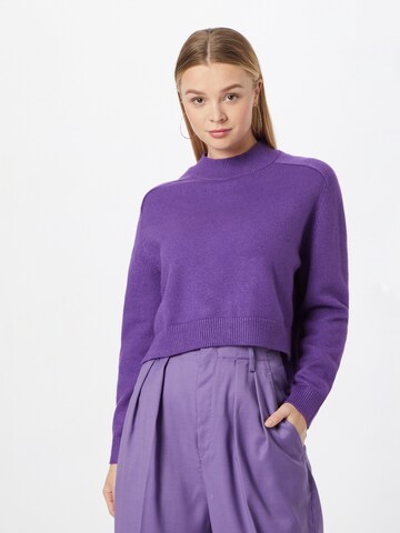 Pull-over Tally Weijl en violet : devant