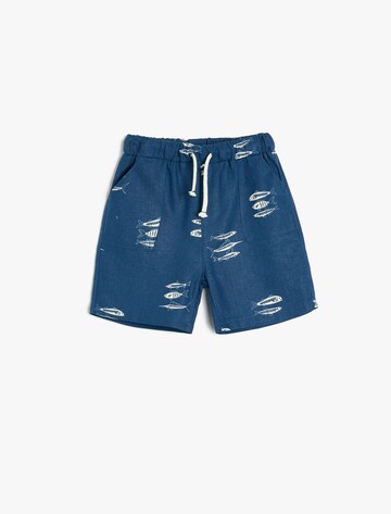 Koton Regular Trousers in Blue: front