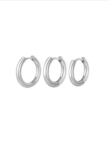 Boucles d'oreilles 'BASIC SET' Cala Rose en  : devant