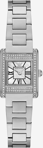 Emporio Armani Uhr in Silber: Vorderseite