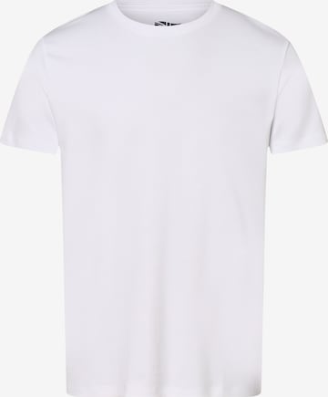 T-Shirt Finshley & Harding London en blanc : devant