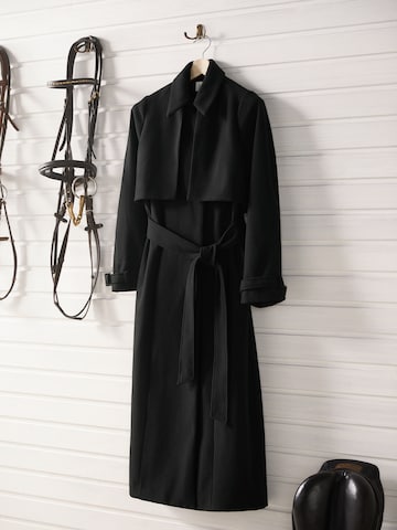 Kendall for ABOUT YOU Between-Seasons Coat 'Remi' in Black