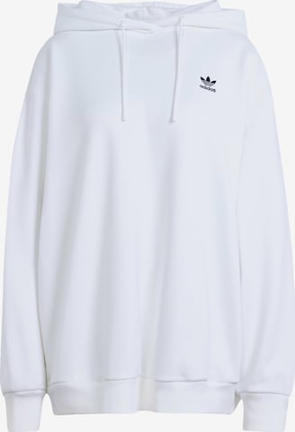 Sweat-shirt 'Trefoil' ADIDAS ORIGINALS en blanc : devant