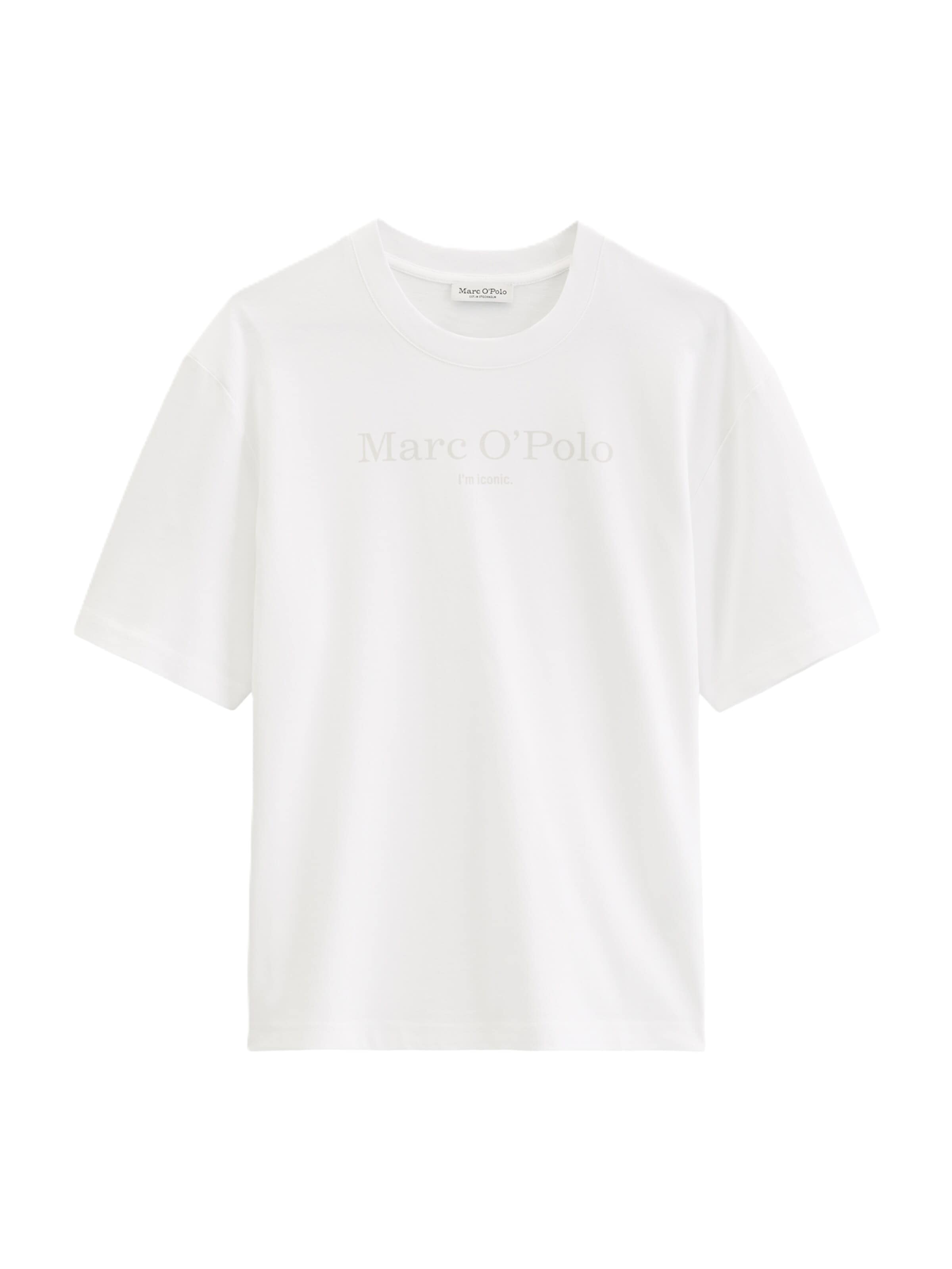 Marc O'Polo Тениска в бяло: отпред