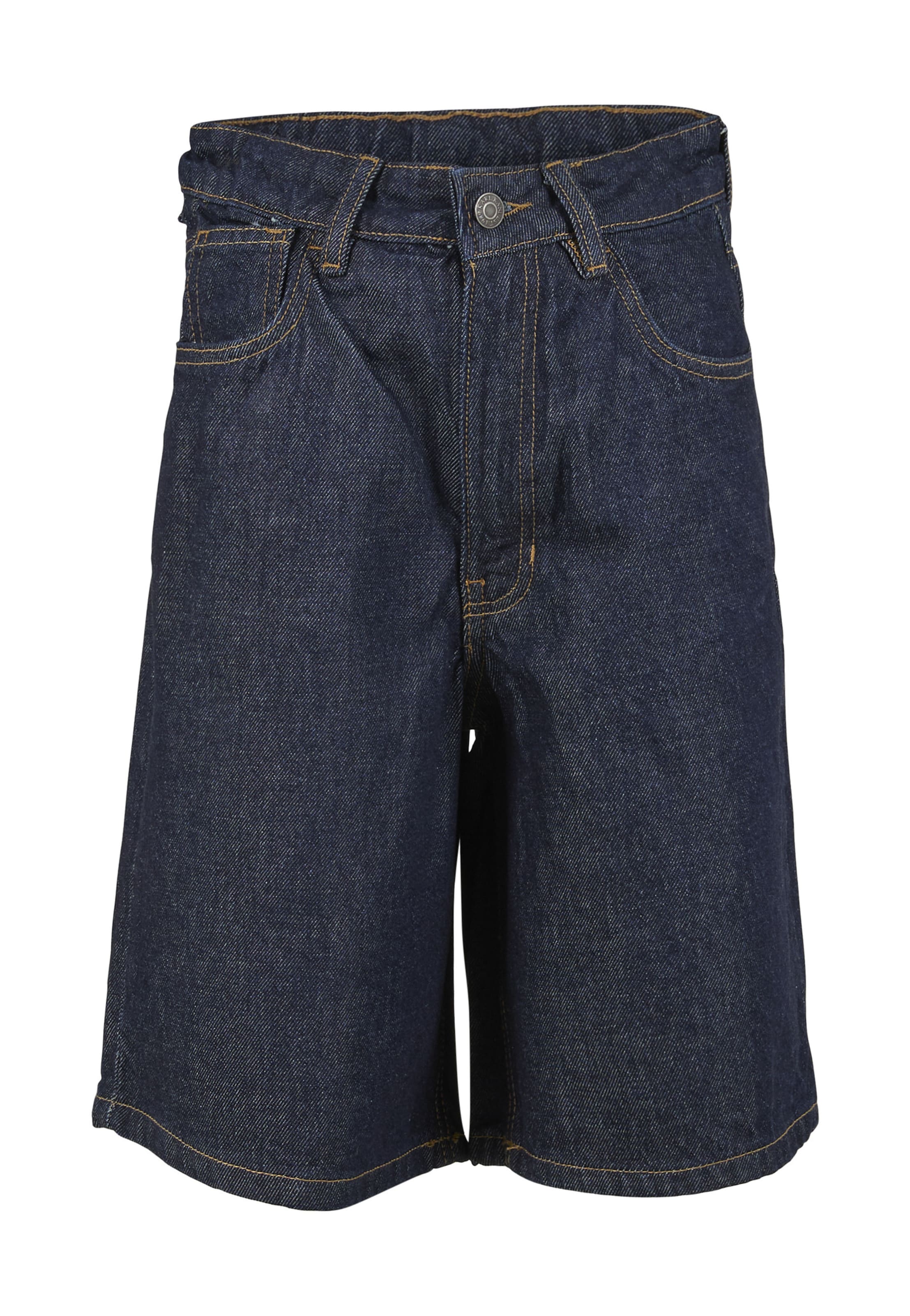 Karl Kani - Regular Calças de ganga 'Jorts' em azul: frente