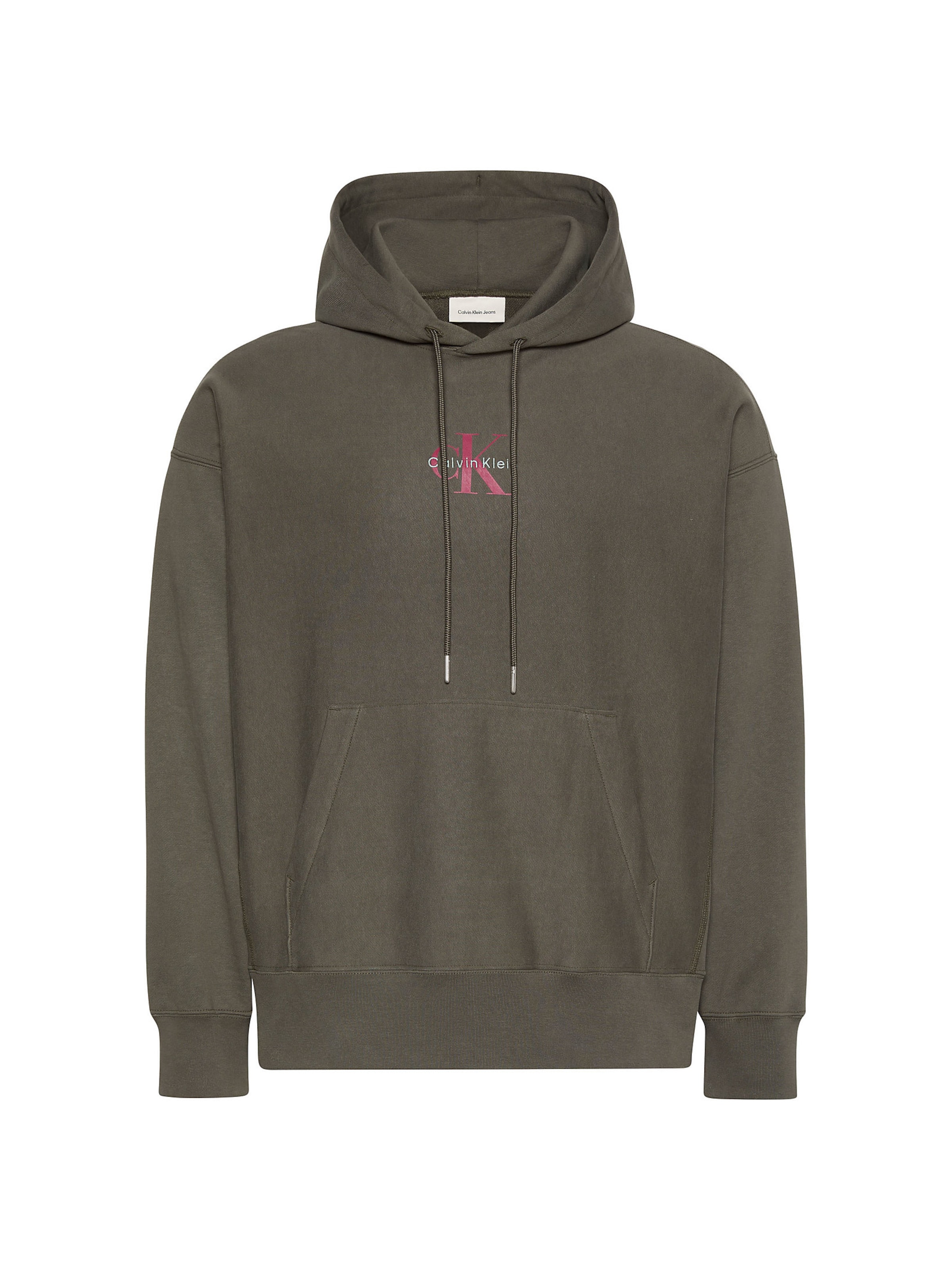 Calvin Klein Jeans Sweatshirt 'Premium' in Green: front