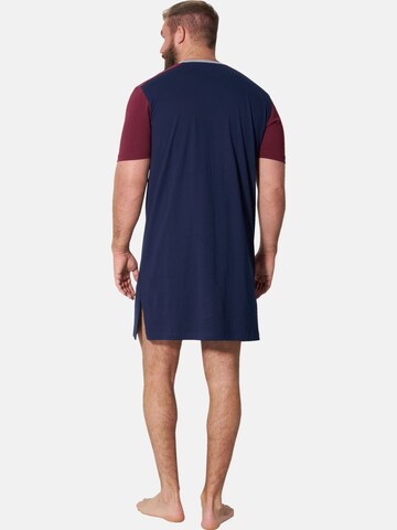 Jan Vanderstorm Pyjama 'Sirik' in Blau