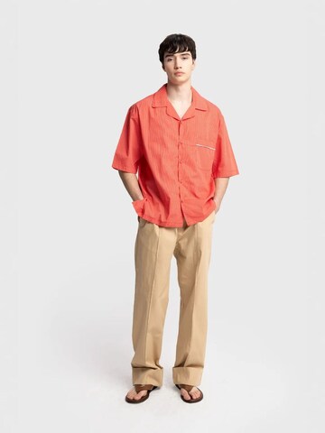 Giesto Comfort fit Overhemd in Oranje