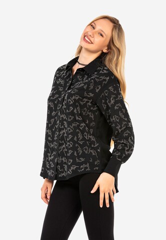 CIPO & BAXX Blouse in Black