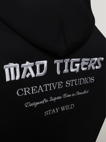 MAD TIGERS Sweatshirt 'Creative Studios' in Black