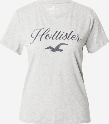 Tricou de la HOLLISTER pe gri: față