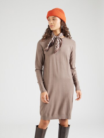 JDY Knit dress 'JDYMalou' in Brown: front