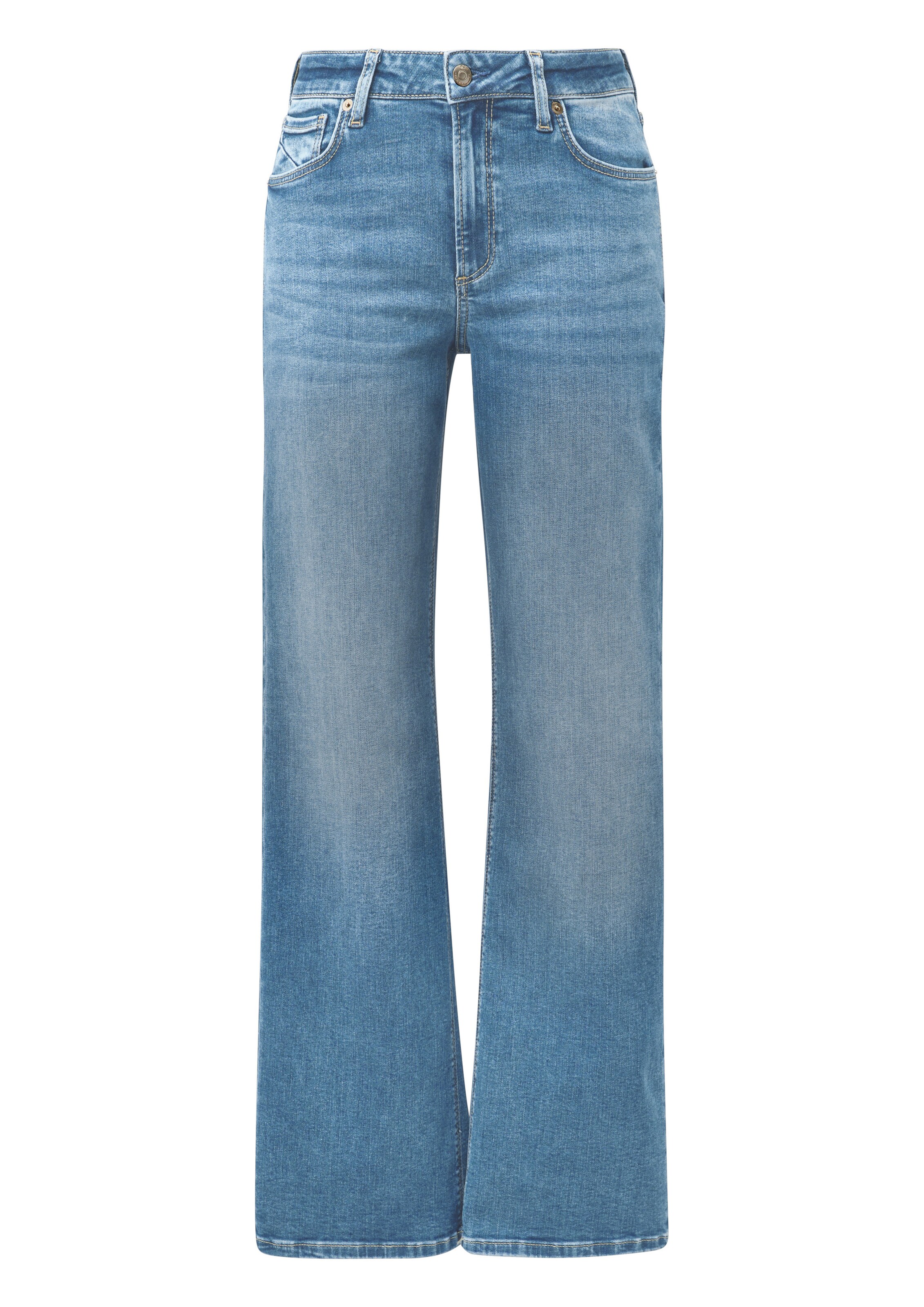 QS Loosefit Jeans 'Catie' in Blau: Vorderseite