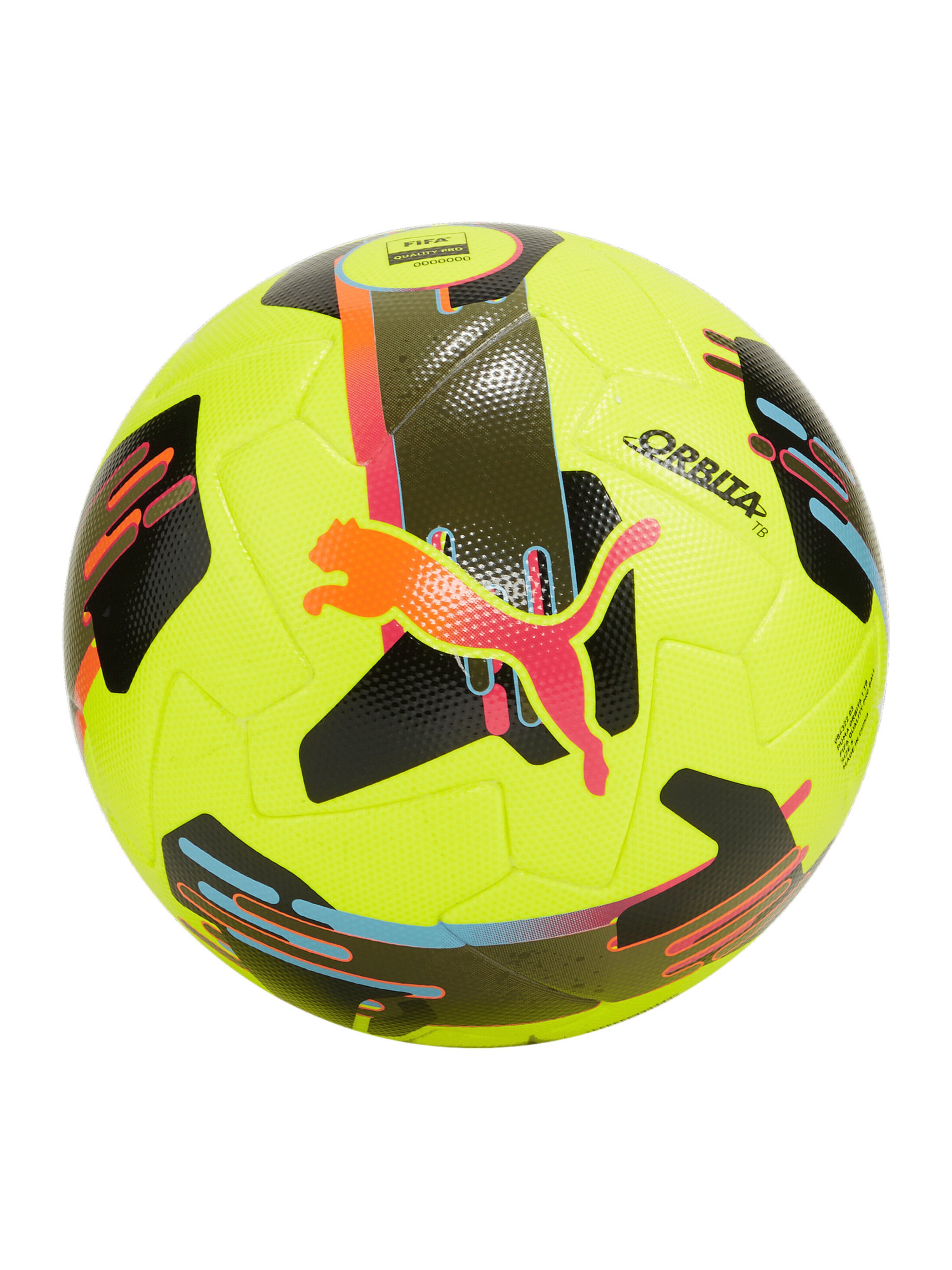 PUMA Ball in Gelb: Vorderseite