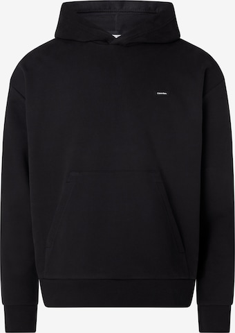 Calvin Klein Big & Tall Sweatshirt in Black: front