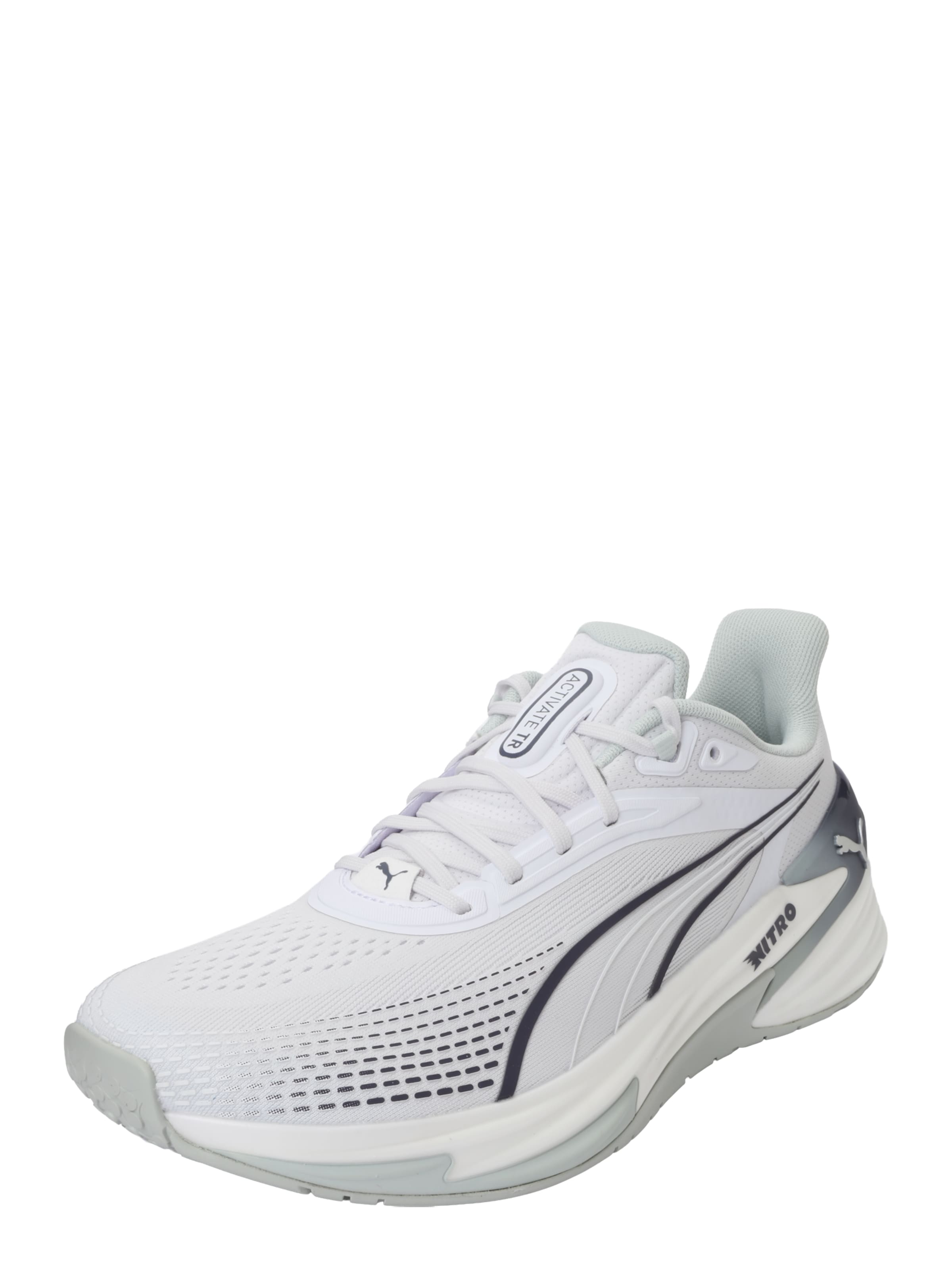 Chaussure de sport 'Activate Nitro' PUMA en blanc : devant