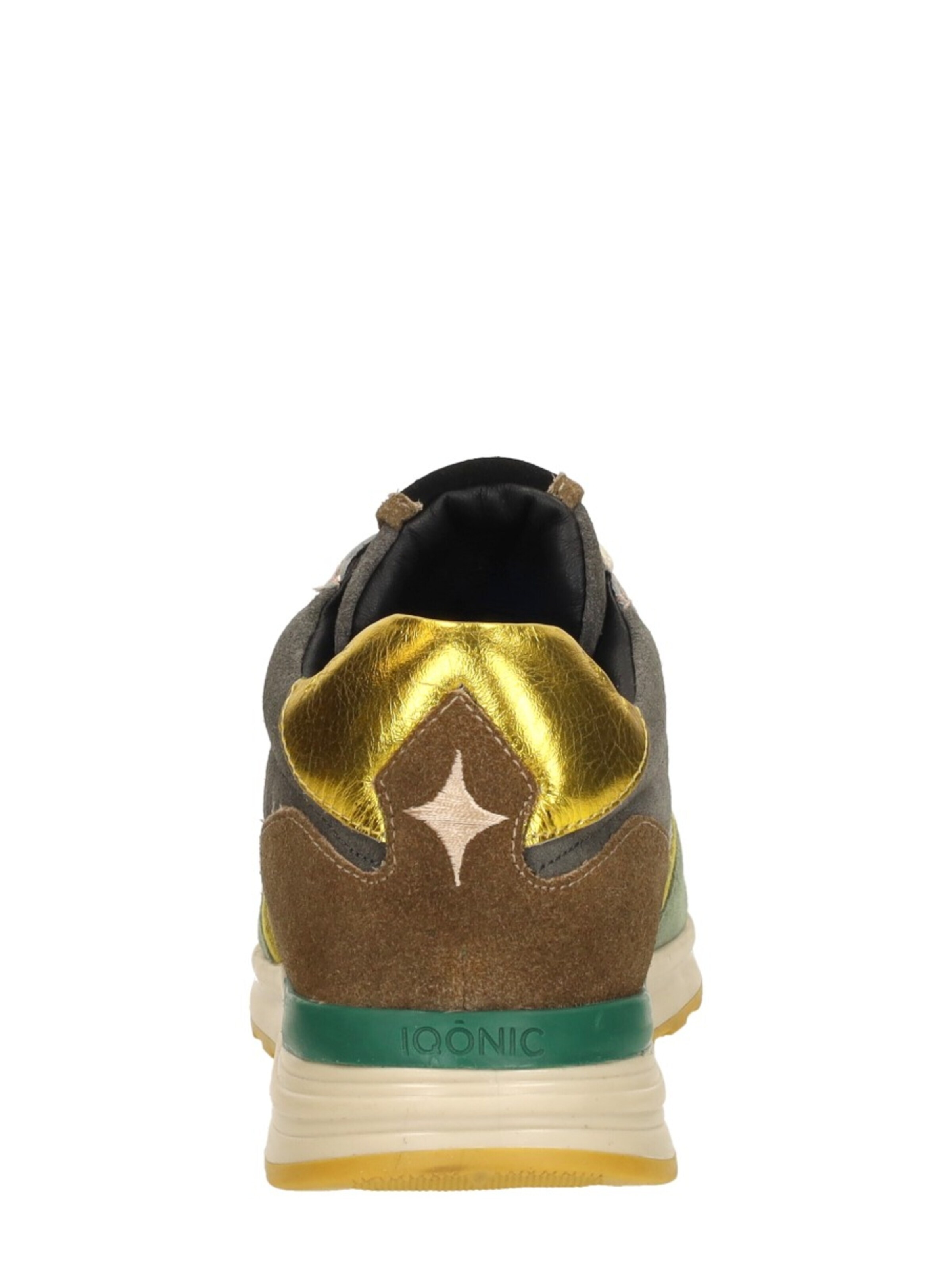 Baskets basses 'Sneakers Laag' Iqonic en vert