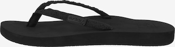 REEF T-Bar Sandals 'Ginger' in Black