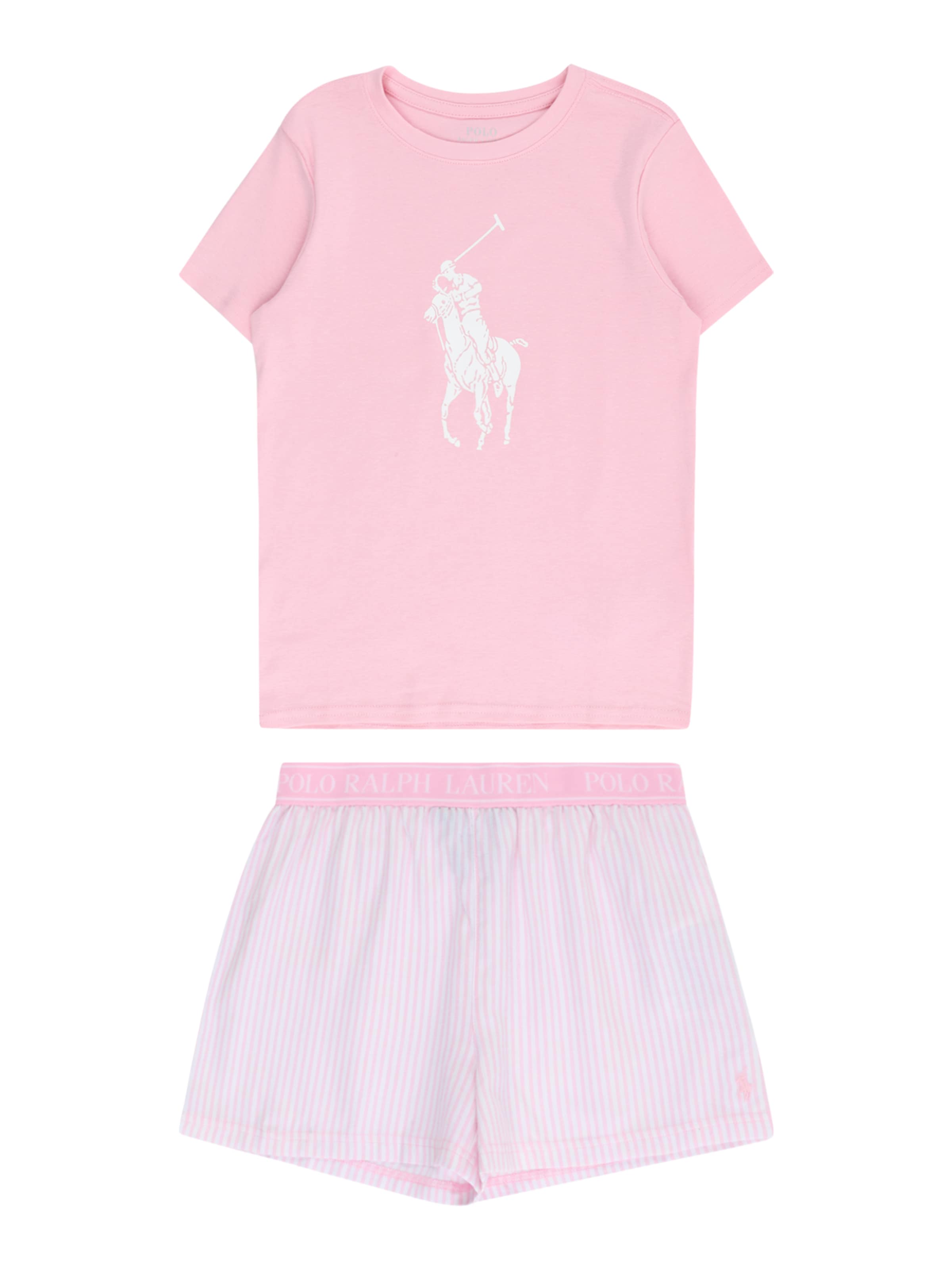 Set di Polo Ralph Lauren in rosa: frontale