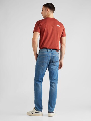 Slimfit Jeans 'Oregon' de la MUSTANG pe albastru