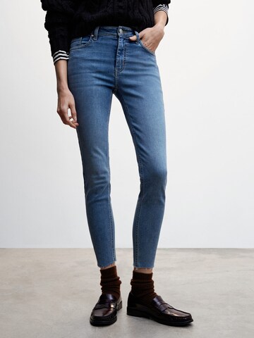 MANGO Skinny Jeans 'Isa' in Blue: front