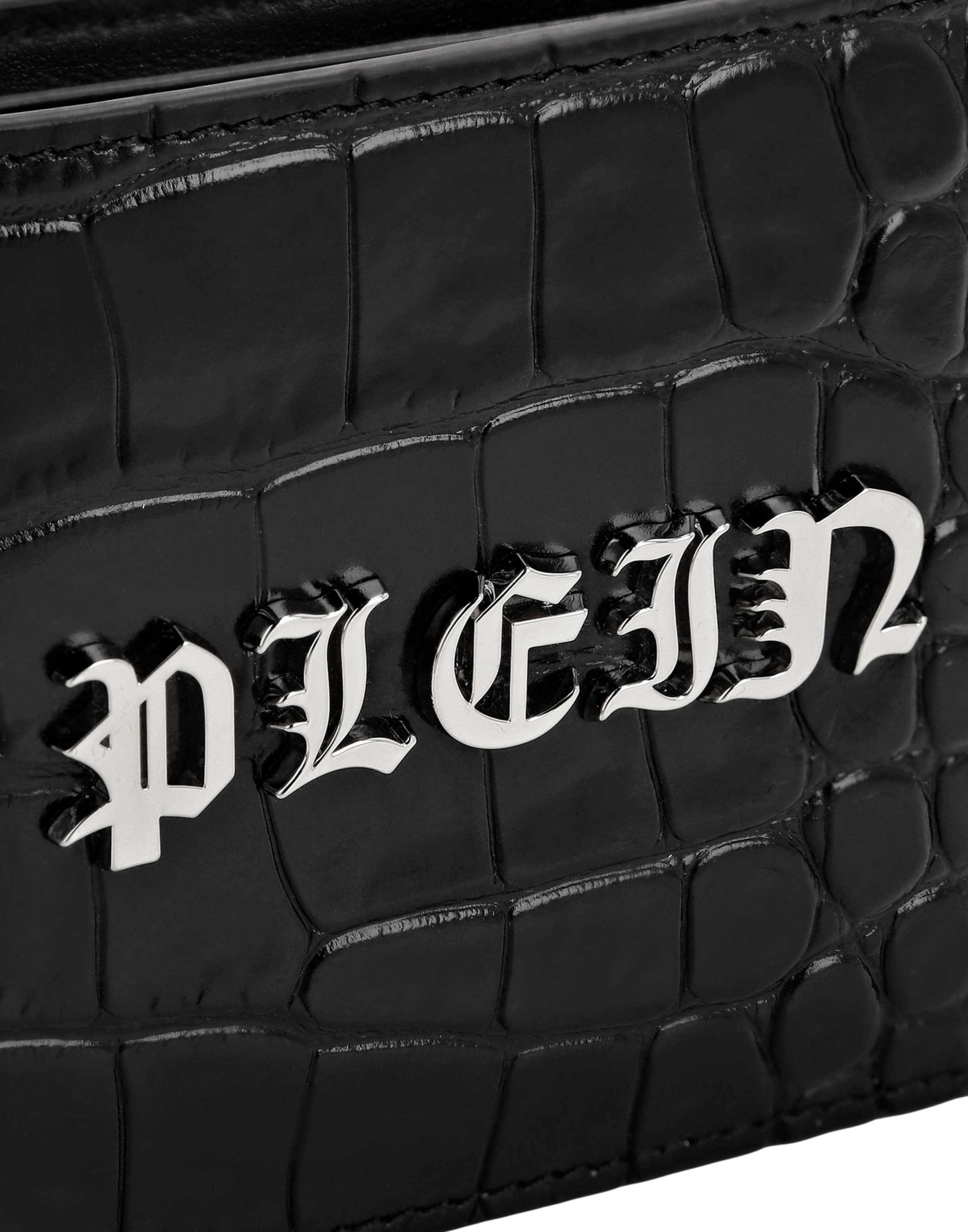 Philipp Plein Portemonnaie 'Gothic' in Schwarz