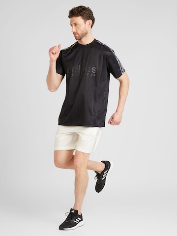 T-shirt fonctionnel 'Tiro' ADIDAS SPORTSWEAR en noir
