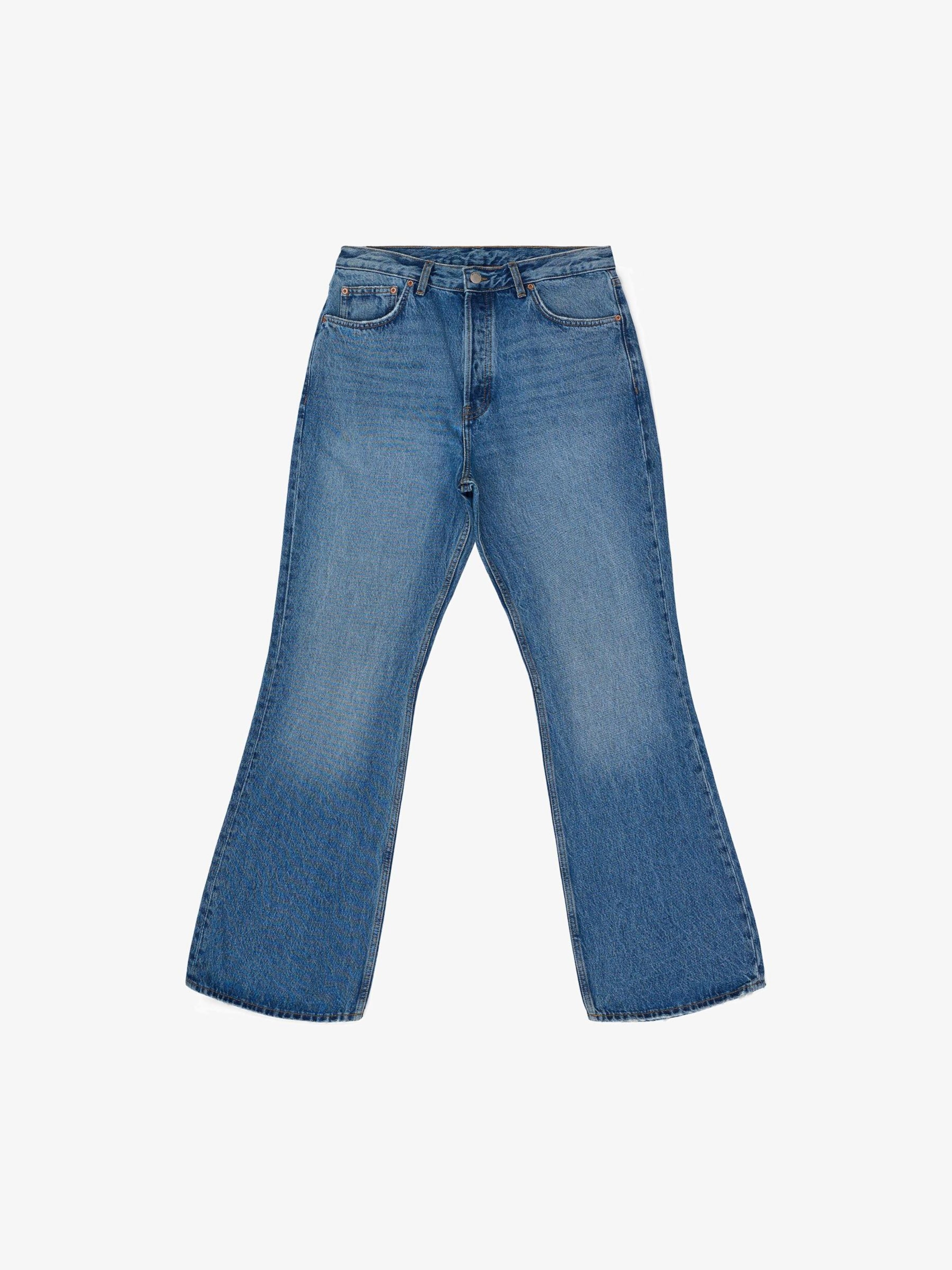 Dr. Denim Jeans 'Rift Wide Bootcut' in 26/32 in de kleur Blauw denim, Productweergave