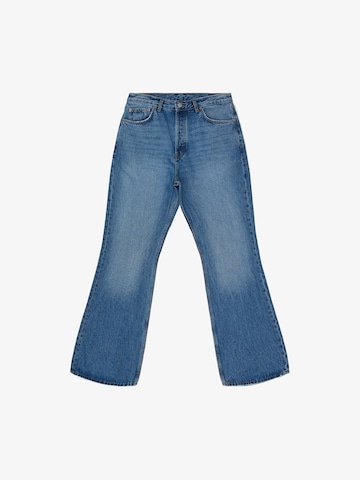 Dr. Denim Jeans 'Rift Wide Bootcut' in Blauw: voorkant