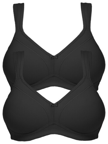 SUSA Bra 'Topsy' in Black: front