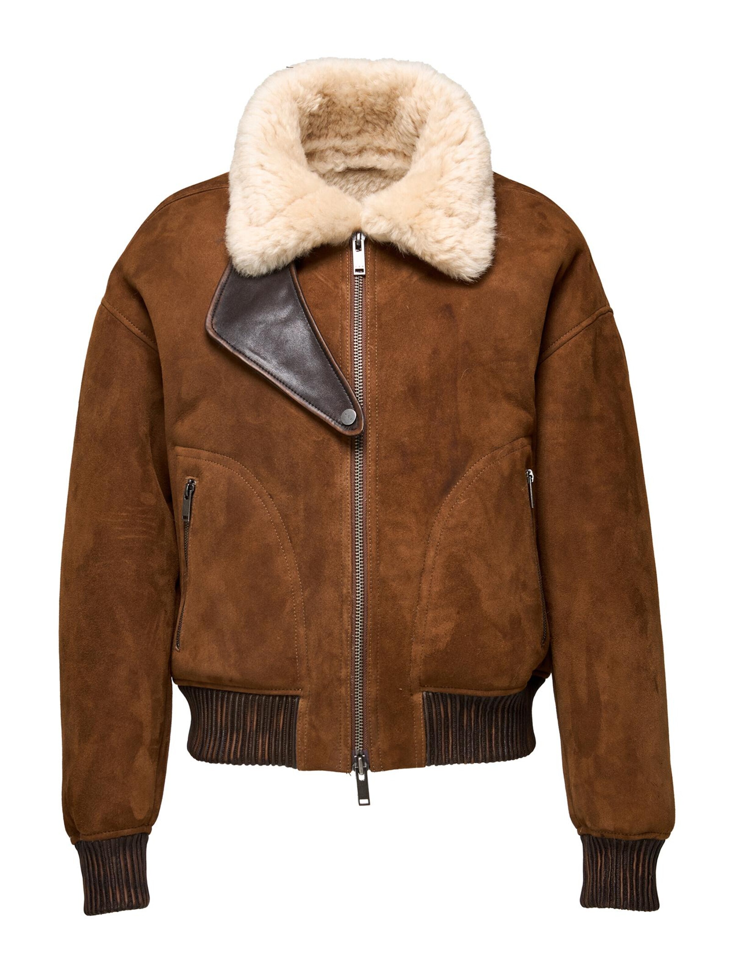 Veste d’hiver 'Tricia' V S P en marron : devant