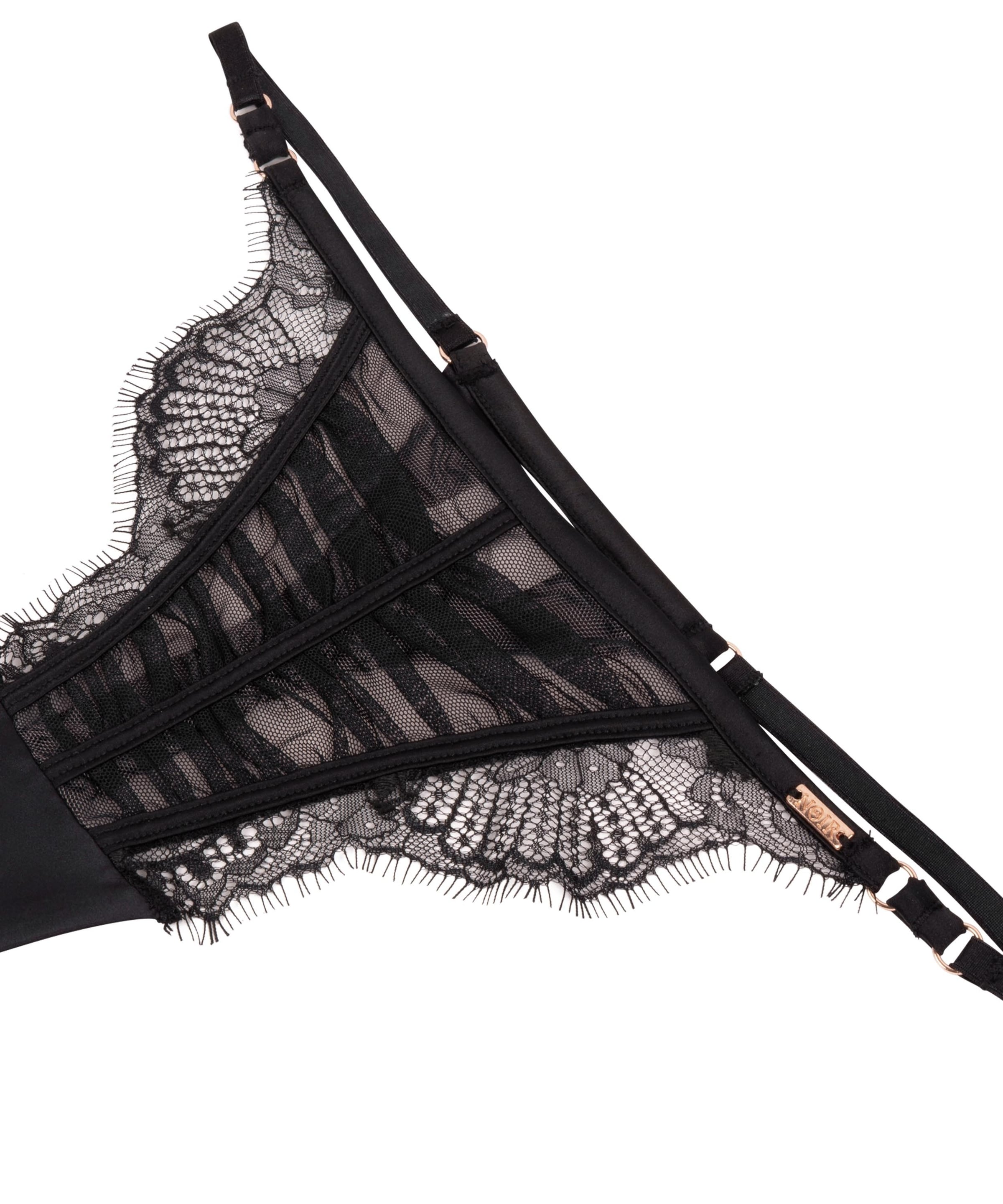 Hunkemöller Стринги 'Cynthia' в Черный