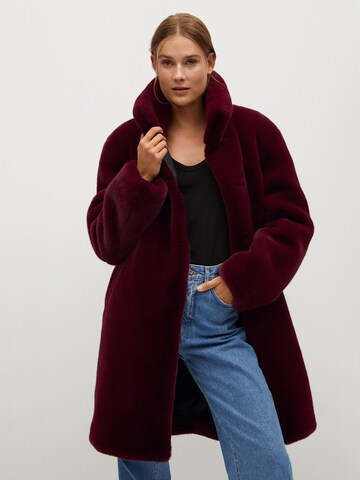 MANGO Winter Coat 'Chillyn' in Red: front