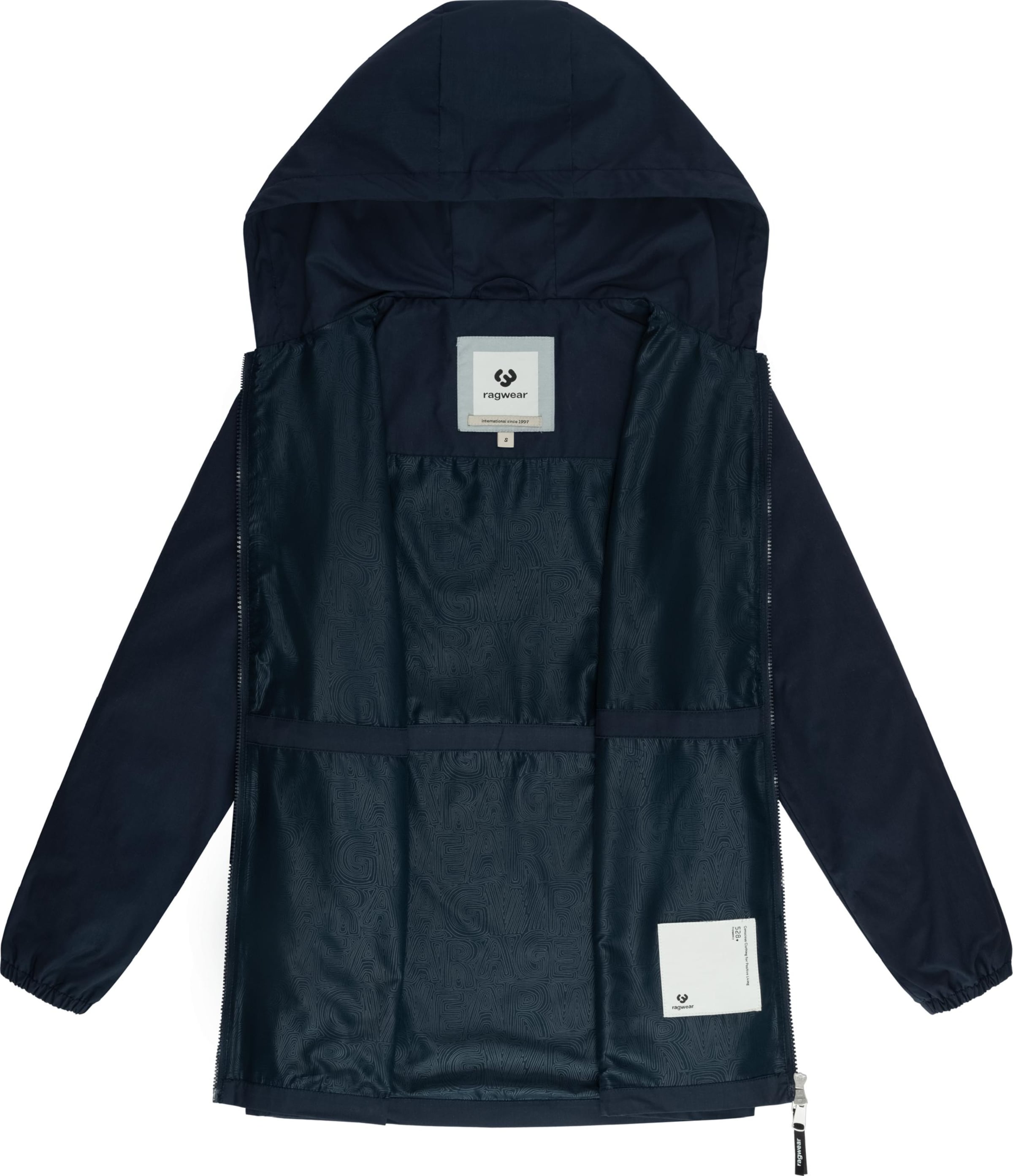 Parka mi-saison 'Monadissimo B' Ragwear en bleu