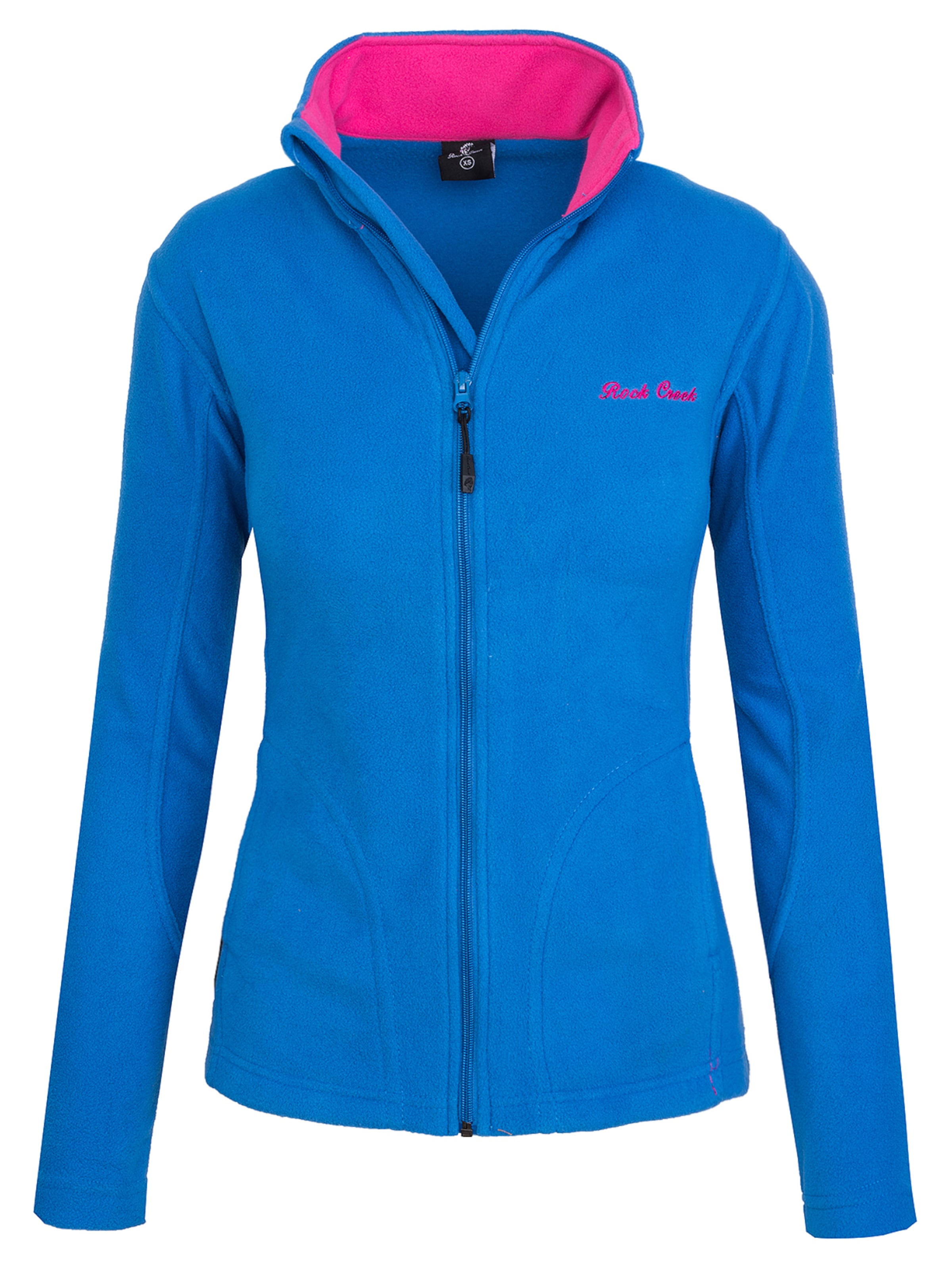 Rock Creek Fleecejacke in Blau: Vorderseite