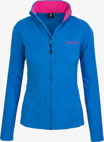 Rock Creek Fleecejacke in Blau: Vorderseite