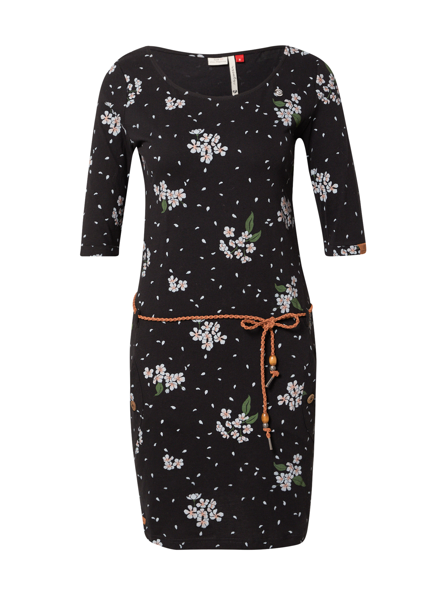 Plus size g9Y7p Ragwear Sukienka TANYA w kolorze Czarnym 
