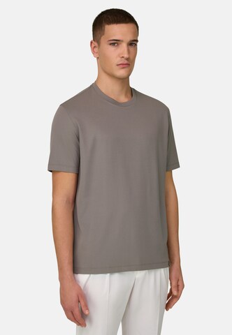 Boggi Milano T-Shirt in Braun: Vorderseite