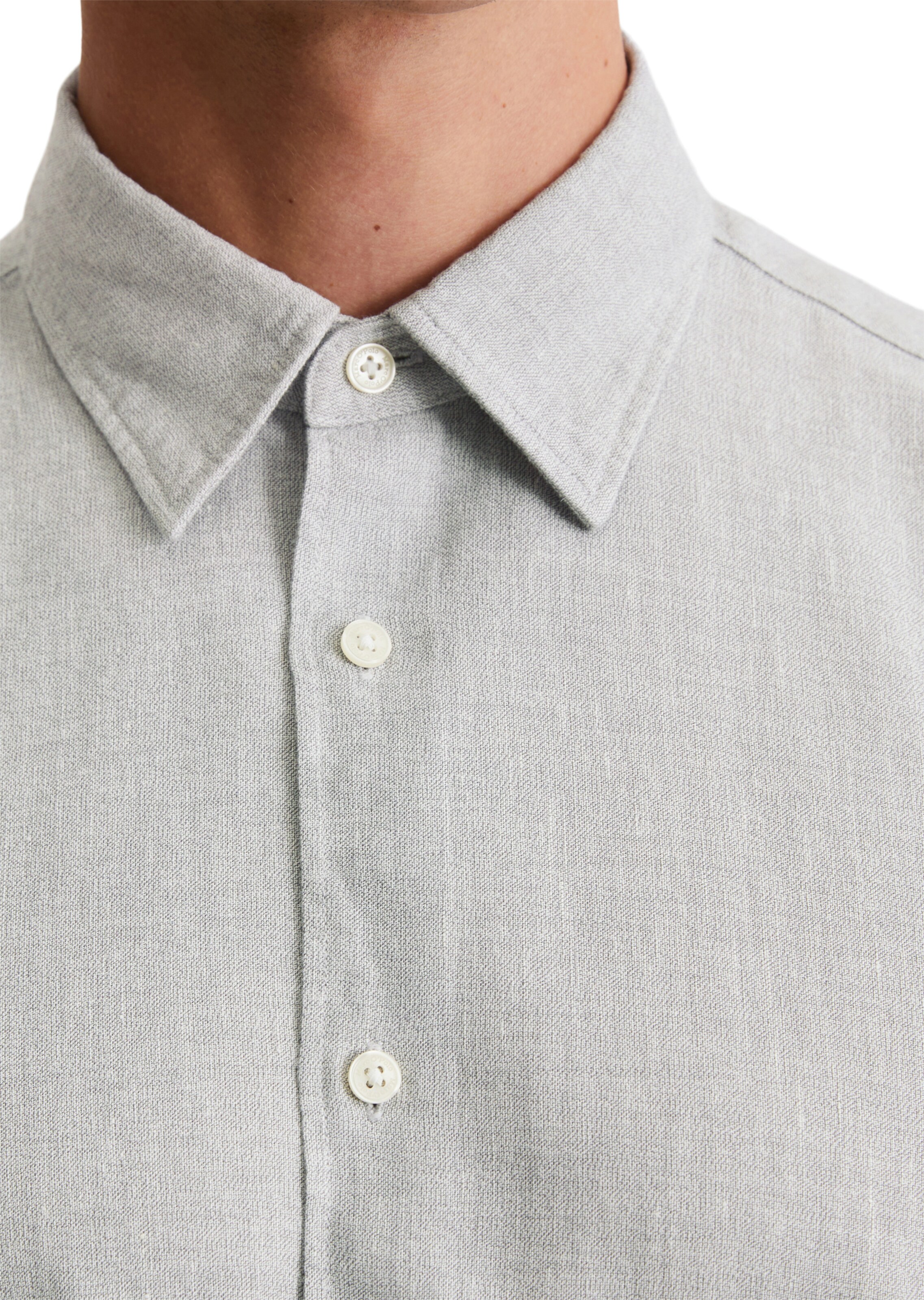 Marc O'Polo Regular Fit Hemd in Grau