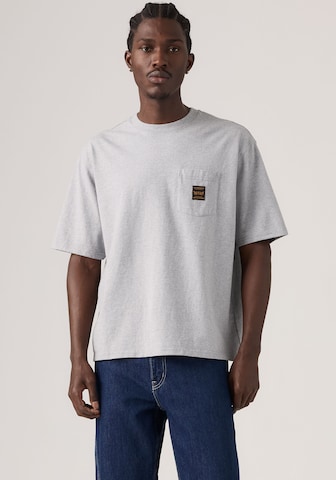 LEVI'S ® T-Shirt 'WORKWEAR' in Grau: Vorderseite