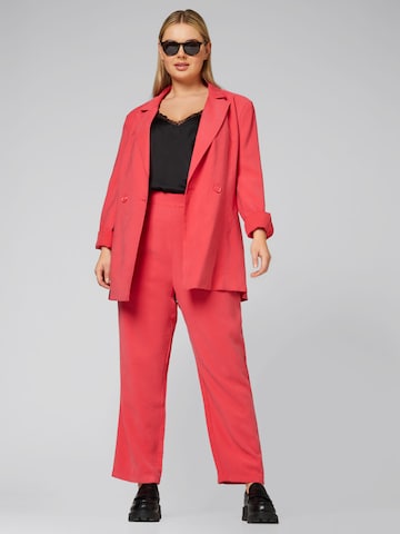 Regular Pantalon chino 'Tessa' Guido Maria Kretschmer Curvy en rouge