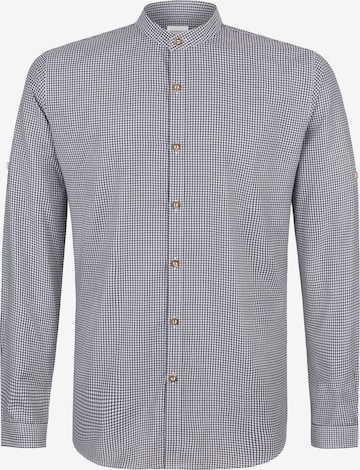 STOCKERPOINT Trachtenhemd 'Marius' in Grau: Vorderseite