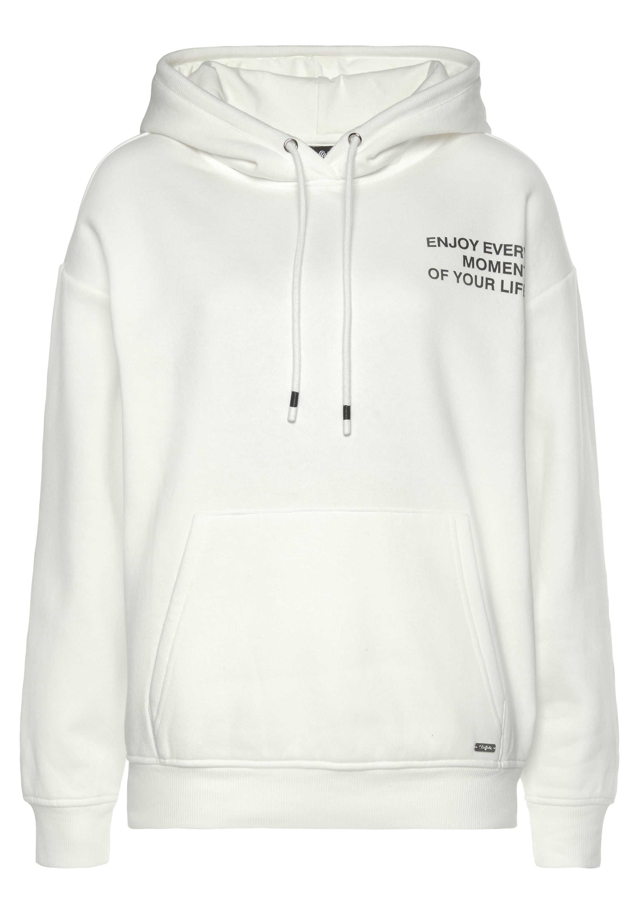 BUFFALO Sweatshirt in White: front