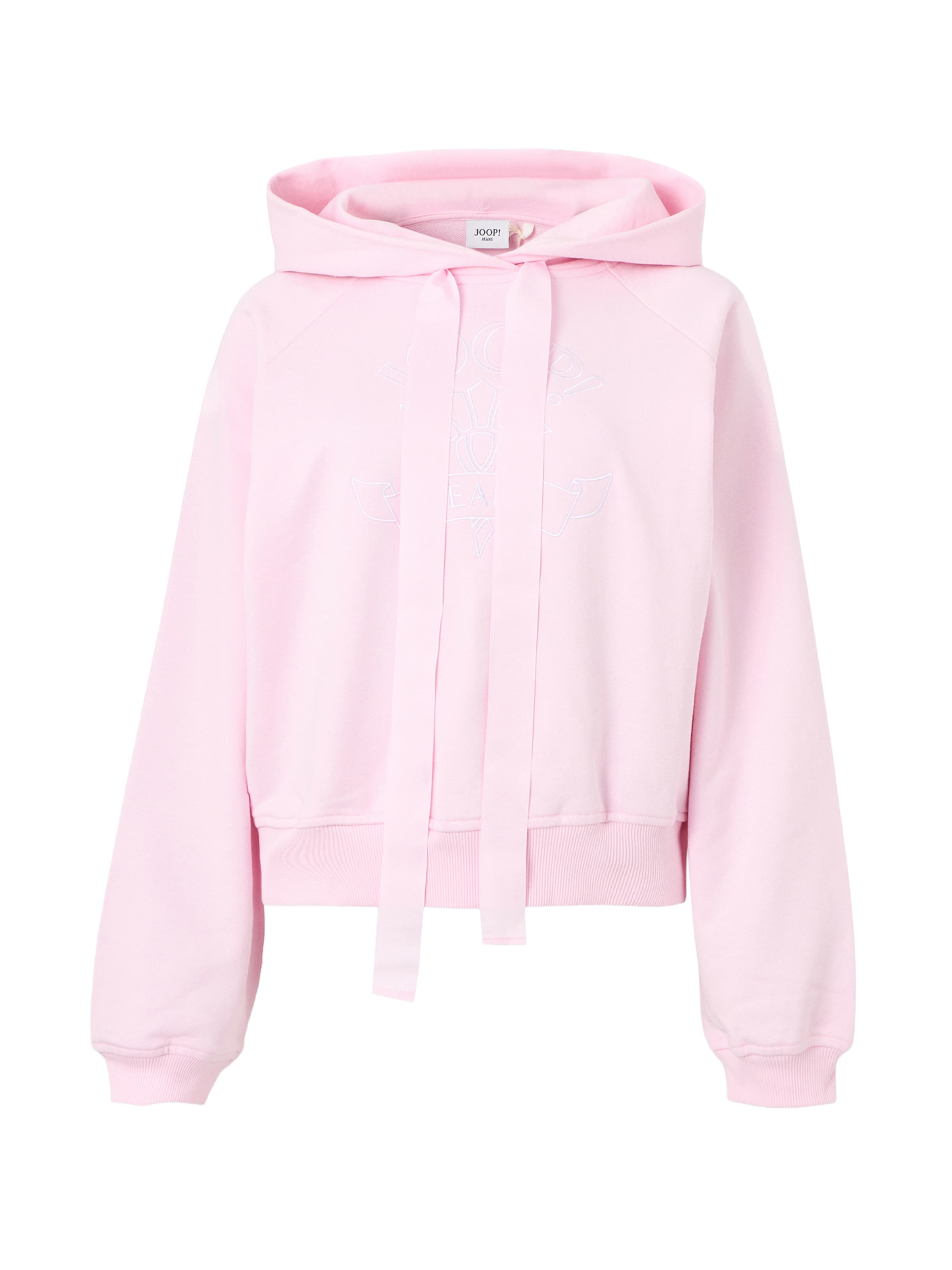 JOOP! Jeans Свитшот 'Tinna' в Ярко-розовый: спереди